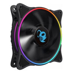 Вентилятор CoolBox COO-DGVA-12AR01      Ø 12 cm 1100 rpm RGB цена и информация | Компьютерные вентиляторы | pigu.lt