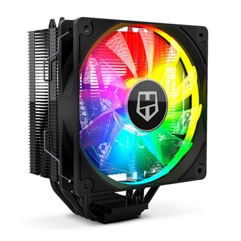 Kvadratinis ventiliatorius Gaming NOX H-224 Ø 12 cm RGB kaina ir informacija | Kompiuterių ventiliatoriai | pigu.lt