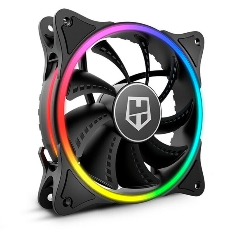 Ventiliatorius NOX Gaming X-FAN Ø 12 cm 1100 rpm LED ARGB цена и информация | Kompiuterių ventiliatoriai | pigu.lt