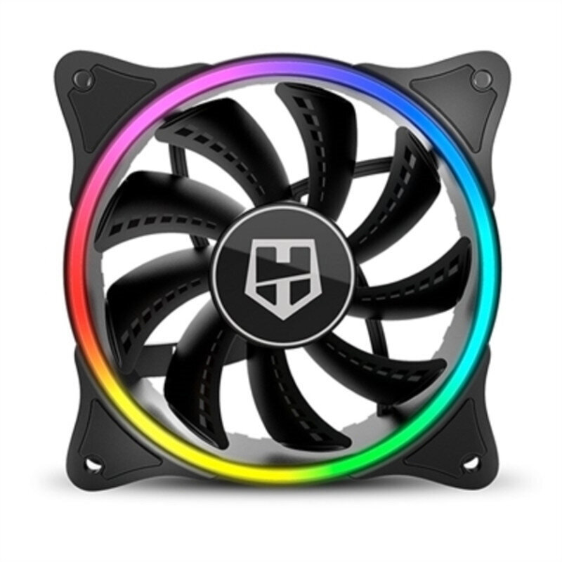 Ventiliatorius NOX Gaming X-FAN Ø 12 cm 1100 rpm LED ARGB цена и информация | Kompiuterių ventiliatoriai | pigu.lt