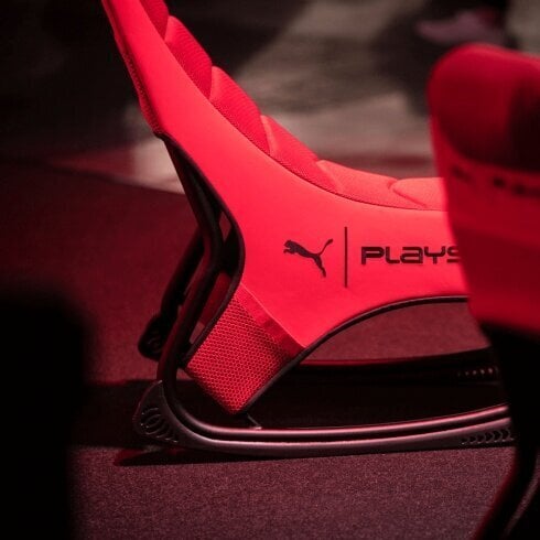 Žaidimų fotelis Playseats Puma Active, raudonas цена и информация | Biuro kėdės | pigu.lt