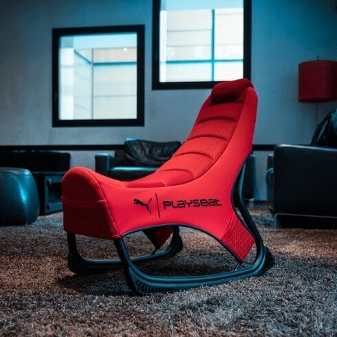 Žaidimų fotelis Playseats Puma Active, raudonas kaina ir informacija | Biuro kėdės | pigu.lt