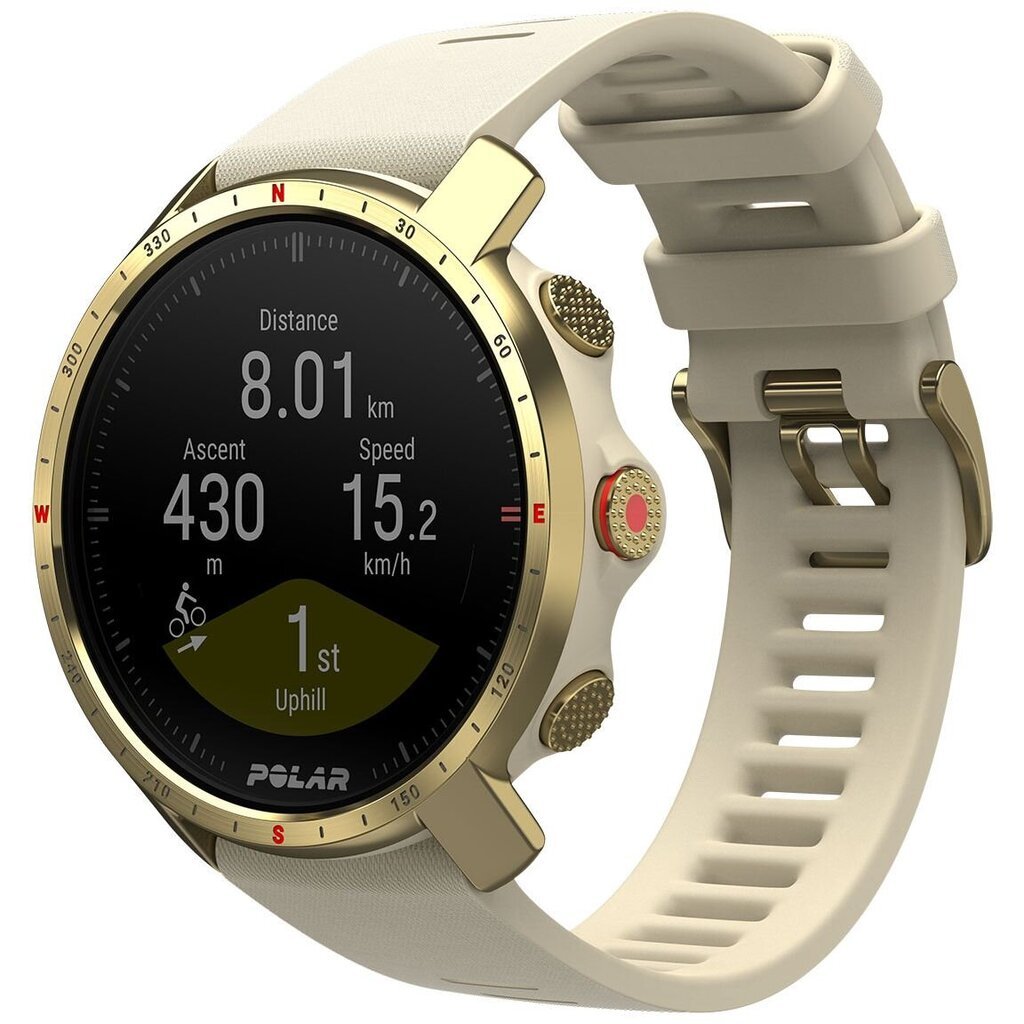 Polar Grit X Pro Artic Gold цена и информация | Išmanieji laikrodžiai (smartwatch) | pigu.lt