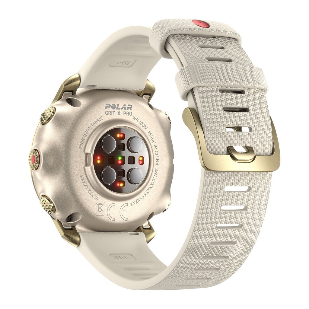Polar Grit X Pro Artic Gold kaina ir informacija | Išmanieji laikrodžiai (smartwatch) | pigu.lt