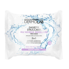 Салфетки для снятия макияжа Deborah Мицеллярная вода 5-в-1 (25 шт) цена и информация | Средства для очищения лица | pigu.lt