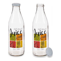 Butelis Juice, 1000 ml kaina ir informacija | Taurės, puodeliai, ąsočiai | pigu.lt