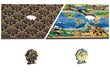 Medinė dėlionė Gyvūnų karalystės žemėlapis, 600 detalių kaina ir informacija | Dėlionės (puzzle) | pigu.lt