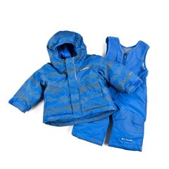 Лыжный костюм Columbia SN0030 Brt Indigo Dot 12/18 21W цена и информация | Зимняя одежда для детей | pigu.lt