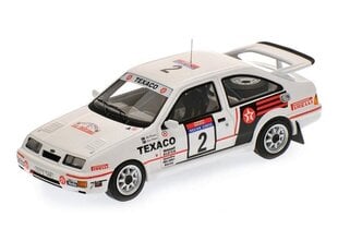 FORD SIERRA RS COSWORTH BLOMQVIST TOUR DE CORSE 1987 MINICHAMPS 1:43 цена и информация | Коллекционные модели автомобилей | pigu.lt