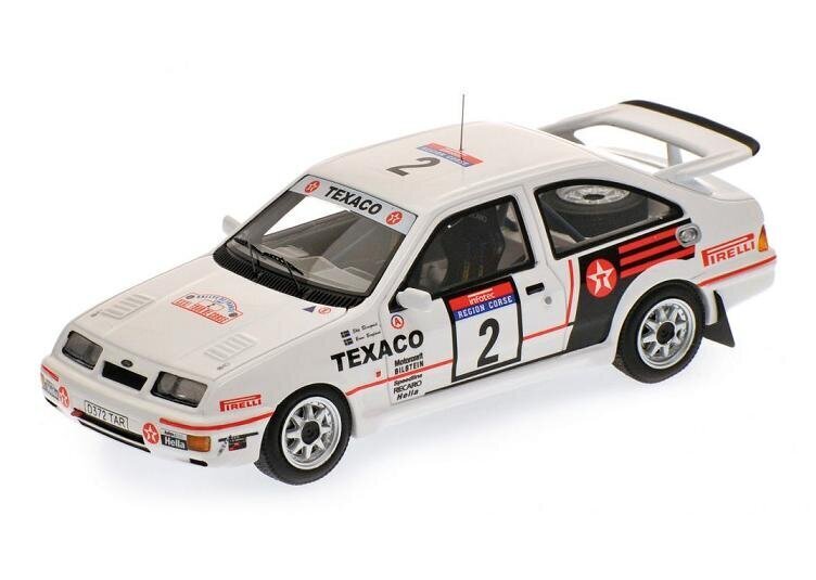 FORD SIERRA RS COSWORTH BLOMQVIST TOUR DE CORSE 1987 MINICHAMPS 1:43 kaina ir informacija | Kolekciniai modeliukai | pigu.lt