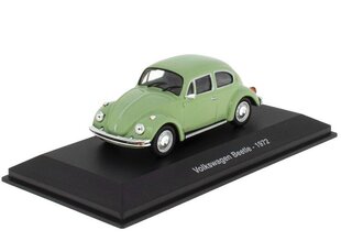 Volkswagen Beetle – 1972 Green HACHETTE Classic Cars 1:43 ADD103 цена и информация | Коллекционные модели автомобилей | pigu.lt