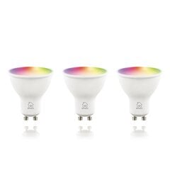 Светодиодная смарт-лампа DELTACO SMART HOME GU10, 5W, 470lm, 220-240V, RGB / SH-LGU10RGB-3P цена и информация | Электрические лампы | pigu.lt