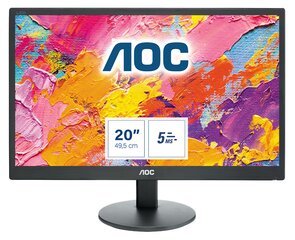 AOC E2070SWN,19.5" цена и информация | Мониторы | pigu.lt