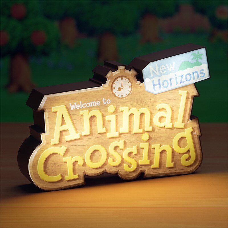 Paladone Animal Crossing Logo Light kaina ir informacija | Žaidėjų atributika | pigu.lt