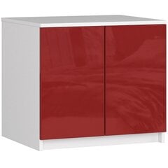 Надстройка для шкафа NORE CLP 60, белая/красная цена и информация | Шкафы | pigu.lt