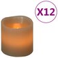 Elektrinės LED žvakės, 12 vnt., šiltos baltos spalvos kaina ir informacija | Žvakės, Žvakidės | pigu.lt