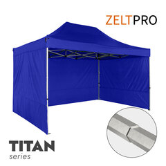 Prekybinė palapinė Zeltpro TITAN Mėlyna, 3x4,5 цена и информация | Палатки | pigu.lt