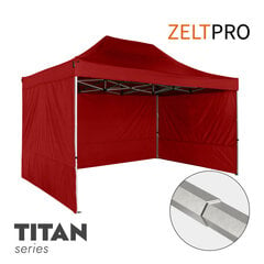 Prekybinė palapinė Zeltpro TITAN Raudona, 3x4,5 цена и информация | Палатки | pigu.lt