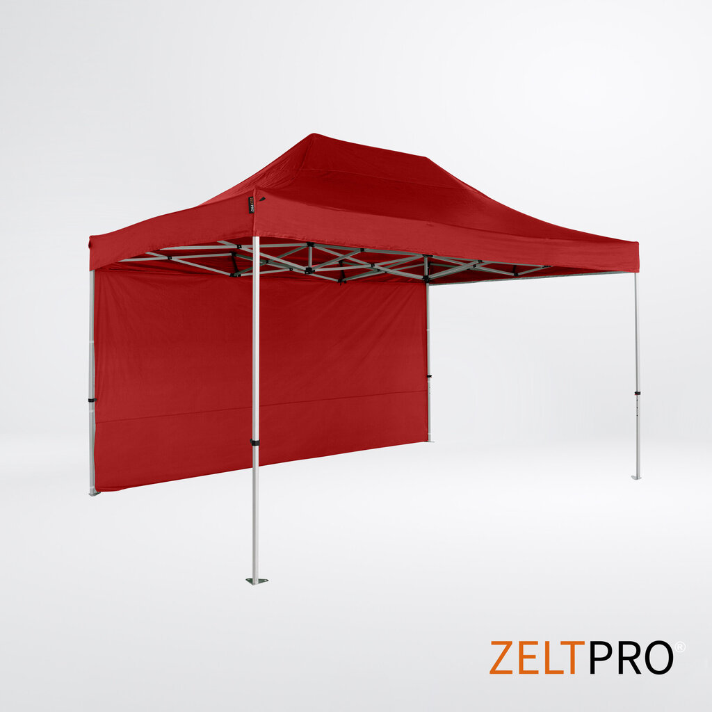 Prekybinė palapinė Zeltpro TITAN Raudona, 3x4,5 цена и информация | Palapinės | pigu.lt