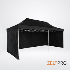 Prekybinė palapinė Zeltpro Titan Juoda, 3x6 kaina ir informacija | Zeltpro Sportas, laisvalaikis, turizmas | pigu.lt