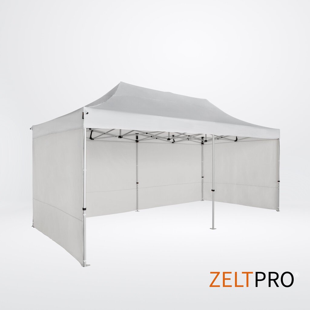 Prekybinė palapinė Zeltpro TITAN Balta, 3x6 цена и информация | Palapinės | pigu.lt