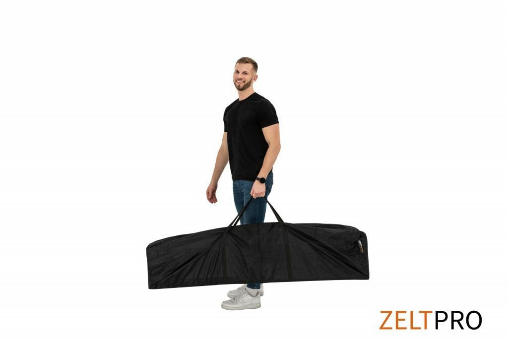 Prekybinė palapinė Zeltpro TITAN, juoda, 4x8 m kaina ir informacija | Palapinės | pigu.lt