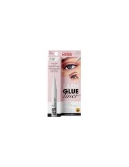 Blakstienų klijai su pieštuku Kiss Lash Glue Liner Clear, 0,7 ml kaina ir informacija | Priklijuojamos blakstienos, blakstienų rietikliai | pigu.lt