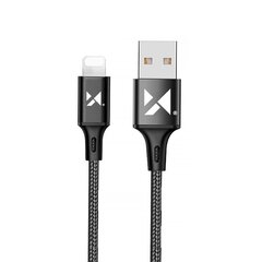 Кабель Wozinsky USB - Lightning 2,4А, 2 м, синий (WUC-L2BE) цена и информация | Кабели для телефонов | pigu.lt