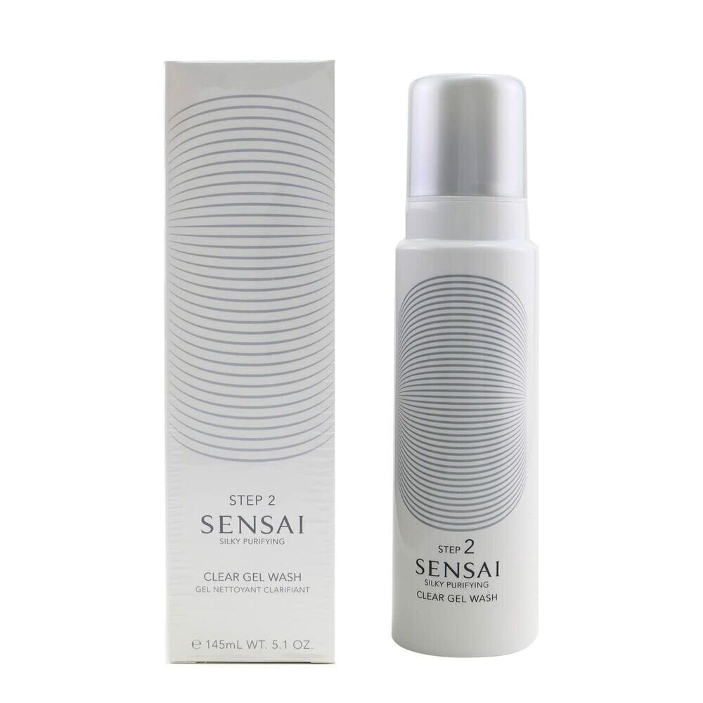 Veido prausiklis Sensai Silky Purifying Clear Gel Wash, 145 ml kaina ir informacija | Veido prausikliai, valikliai | pigu.lt