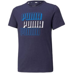 Футболка для мальчиков Puma Alpha Tee B  цена и информация | Рубашки для мальчиков | pigu.lt