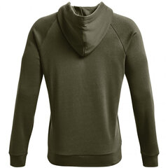 Vyriškas džemperis Under Armour Rival FLC Signature HD 1366363 390, chaki spalvos kaina ir informacija | Sportinė apranga vyrams | pigu.lt