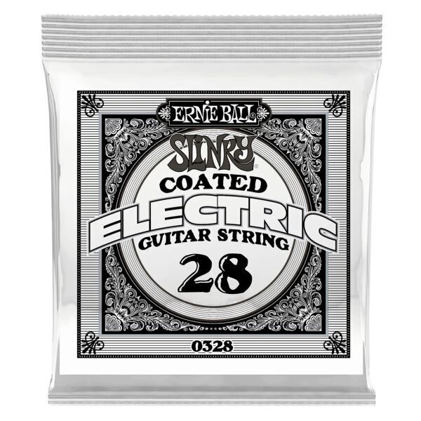 Styga elektrinei gitarai .028 Ernie Ball P00328 kaina ir informacija | Priedai muzikos instrumentams | pigu.lt