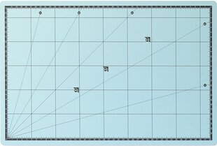 Коврик для резки с разметкой, 45x30 см цена и информация | Канцелярские товары | pigu.lt