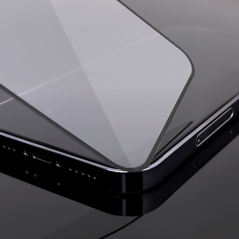 Wozinsky 2x Tempered Glass Full Glue Super Tough Screen Protector Full Coveraged with Frame Case Friendly for Samsung Galaxy A52s 5G / A52 5G / A52 4G black kaina ir informacija | Apsauginės plėvelės telefonams | pigu.lt