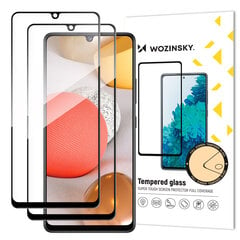 Wozinsky 2x Samsung Galaxy A42 5G черный цена и информация | Google Pixel 3a - 3mk FlexibleGlass Lite™ защитная пленка для экрана | pigu.lt