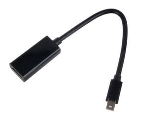 Mini DP DisplayPort - HDMI- Adapteris - kabelis kaina ir informacija | Adapteriai, USB šakotuvai | pigu.lt