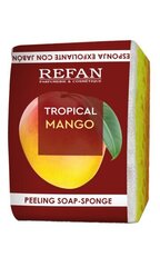 Šveičiamasis muilas-kempinėb "Tropical Mango" REFAN kaina ir informacija | Muilai | pigu.lt