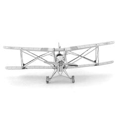 Metalinis 3D konstruktorius DH82 Tiger Moth цена и информация | Конструкторы и кубики | pigu.lt