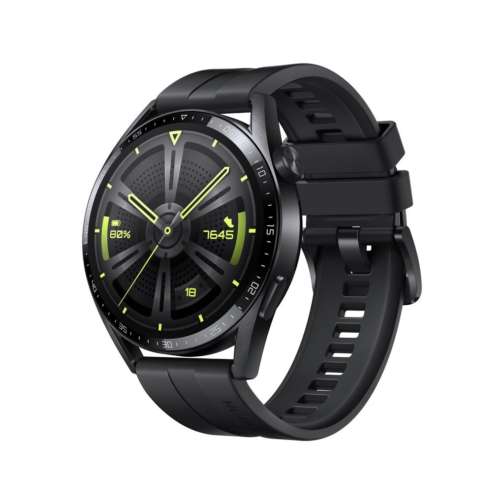 Huawei Watch GT 3 Active Black цена и информация | Išmanieji laikrodžiai (smartwatch) | pigu.lt