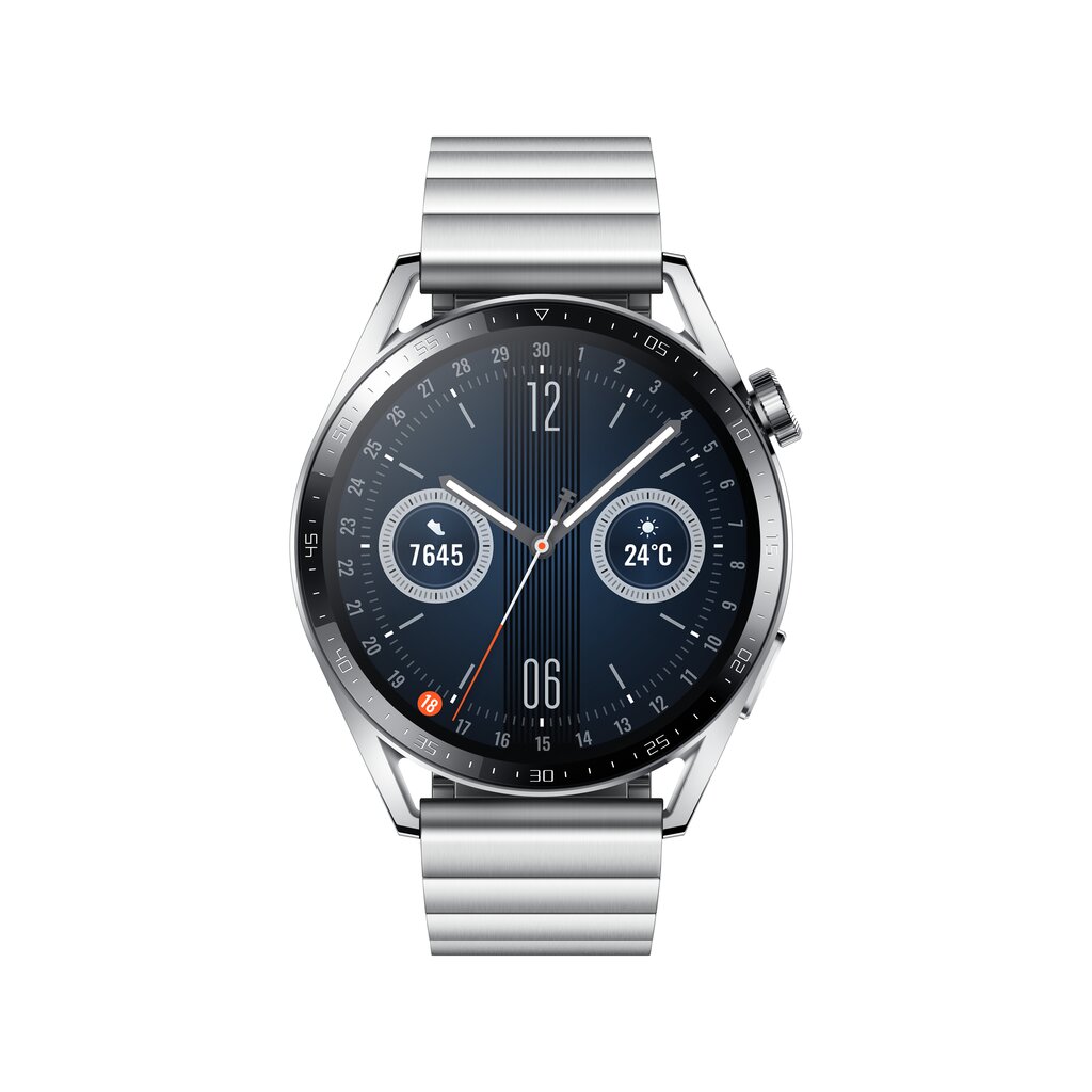 Huawei Watch GT 3 Elite 46mm Stainless Steel kaina ir informacija | Išmanieji laikrodžiai (smartwatch) | pigu.lt