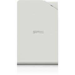Внешний жесткий диск Silicon Power Stream S03 1ТВ белый цена и информация | Жёсткие диски (SSD, HDD) | pigu.lt