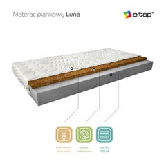 Čiužinys NORE Luna Aloe Vera, 90x200 cm kaina ir informacija | Čiužiniai | pigu.lt