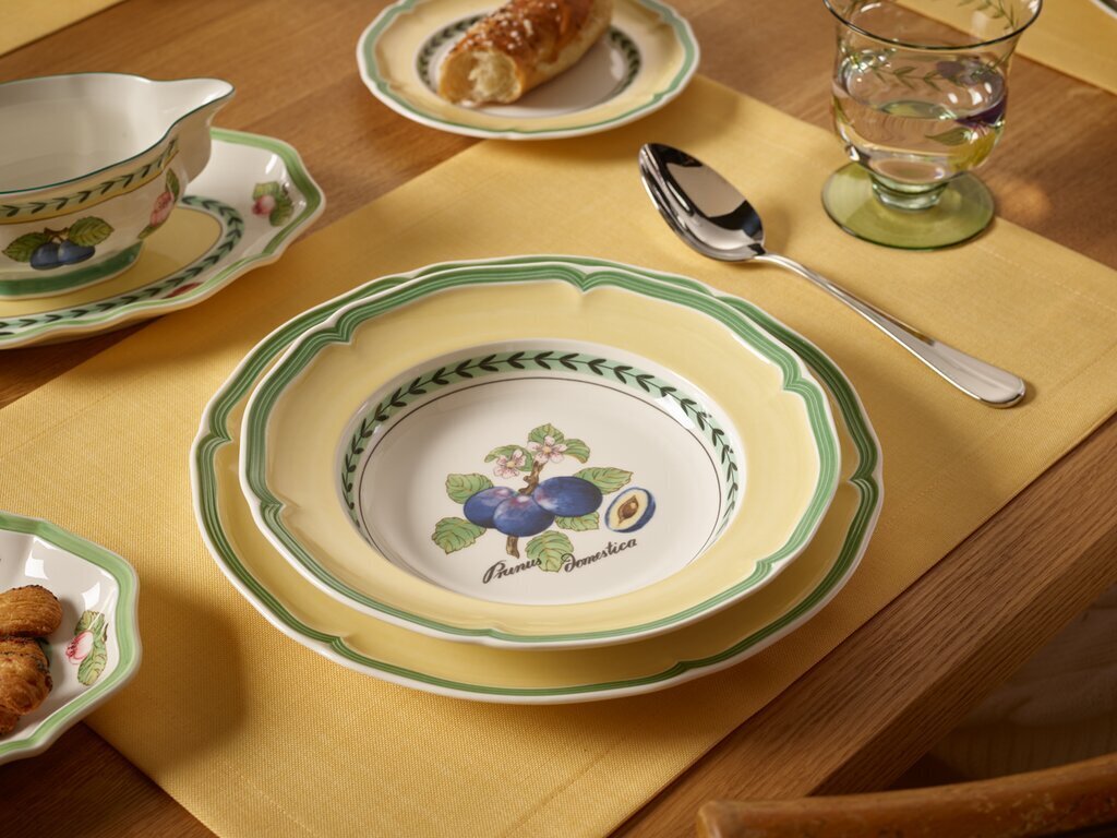 Villeroy & Boch gili lėkštė French Garden Valence 23cm kaina ir informacija | Indai, lėkštės, pietų servizai | pigu.lt