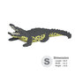 Konstruktorius Jekca ST19RT01, Krokodilas, 1200 d. цена и информация | Konstruktoriai ir kaladėlės | pigu.lt