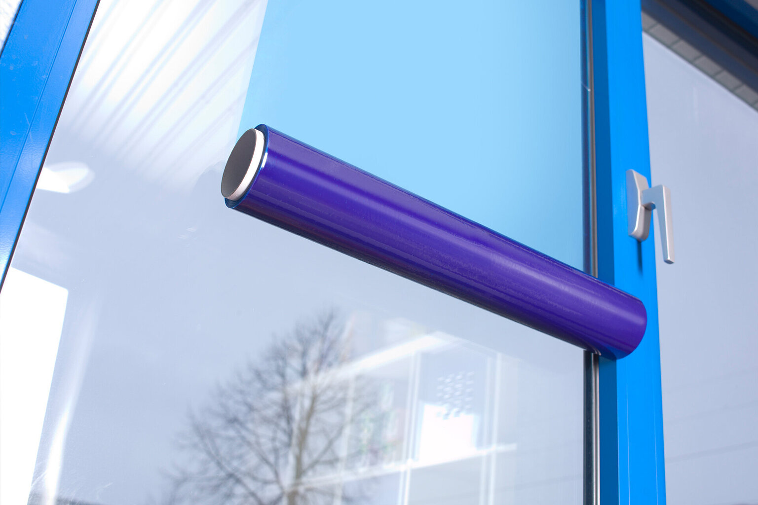 Lipni apsauginė mėlyna plėvelė Easydek, 1,0 x 100 m kaina ir informacija | Dažymo įrankiai | pigu.lt