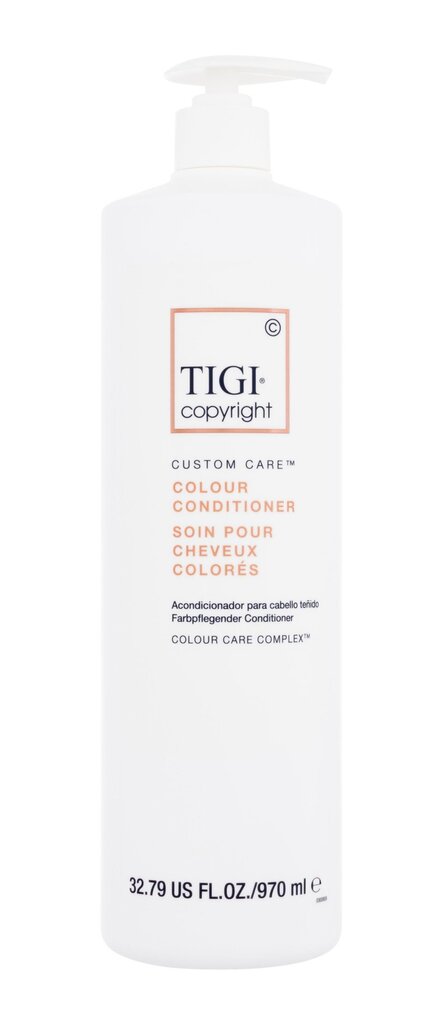 Kondicionierius dažytiems plaukams TIGI COPYRIGHT Colour Conditioner 970 ml kaina ir informacija | Balzamai, kondicionieriai | pigu.lt