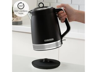 Morphy Richards Illumination electric kettle black цена и информация | Электрочайники | pigu.lt