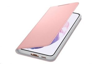 Telefono dėklas Samsung Galaxy S21+, rožinis kaina ir informacija | Telefono dėklai | pigu.lt
