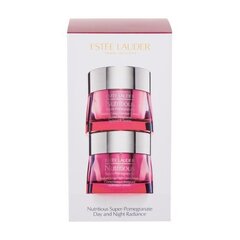 Подарочный набор Estee Lauder Nutritious Super-Pomegranate Day & Night Radiance Set, 50 мл цена и информация | Кремы для лица | pigu.lt