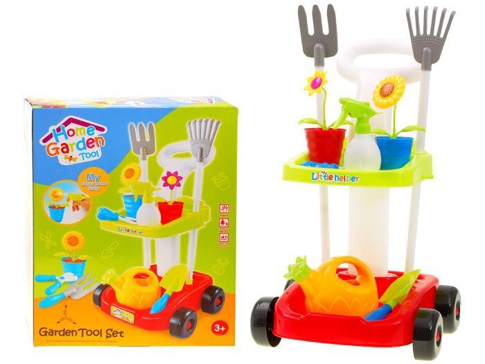 Vaikiškas sodininko įrankių važimėlis цена и информация | Žaislai berniukams | pigu.lt